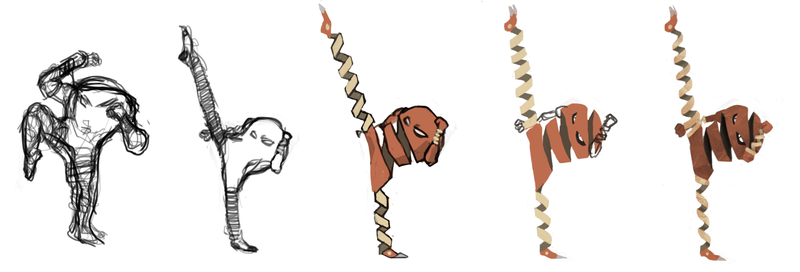Illustration for article titled High Kicks All Day! Hitmonlee, Pokemon One a Day!